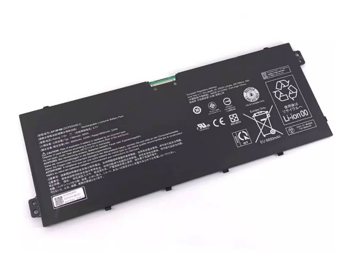 7.6V 56Wh Laptop Akku für ACER AP18F4M