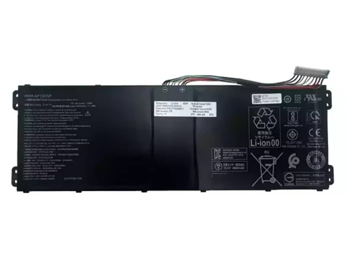 15.4V 74Wh Laptop Akku für ACER AP19D5P
