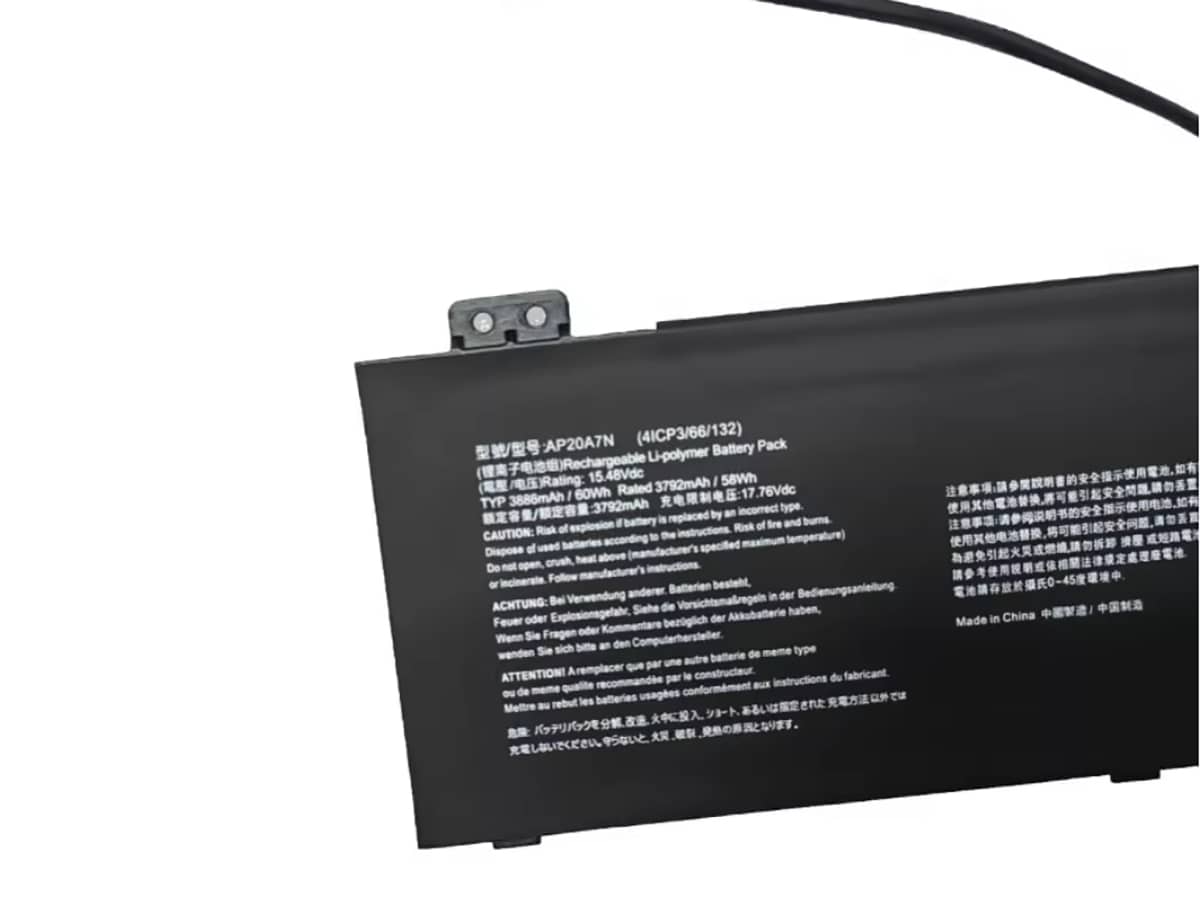 (Bild für) 15.48V 60Wh Laptop Akku für ACER AP20A7N