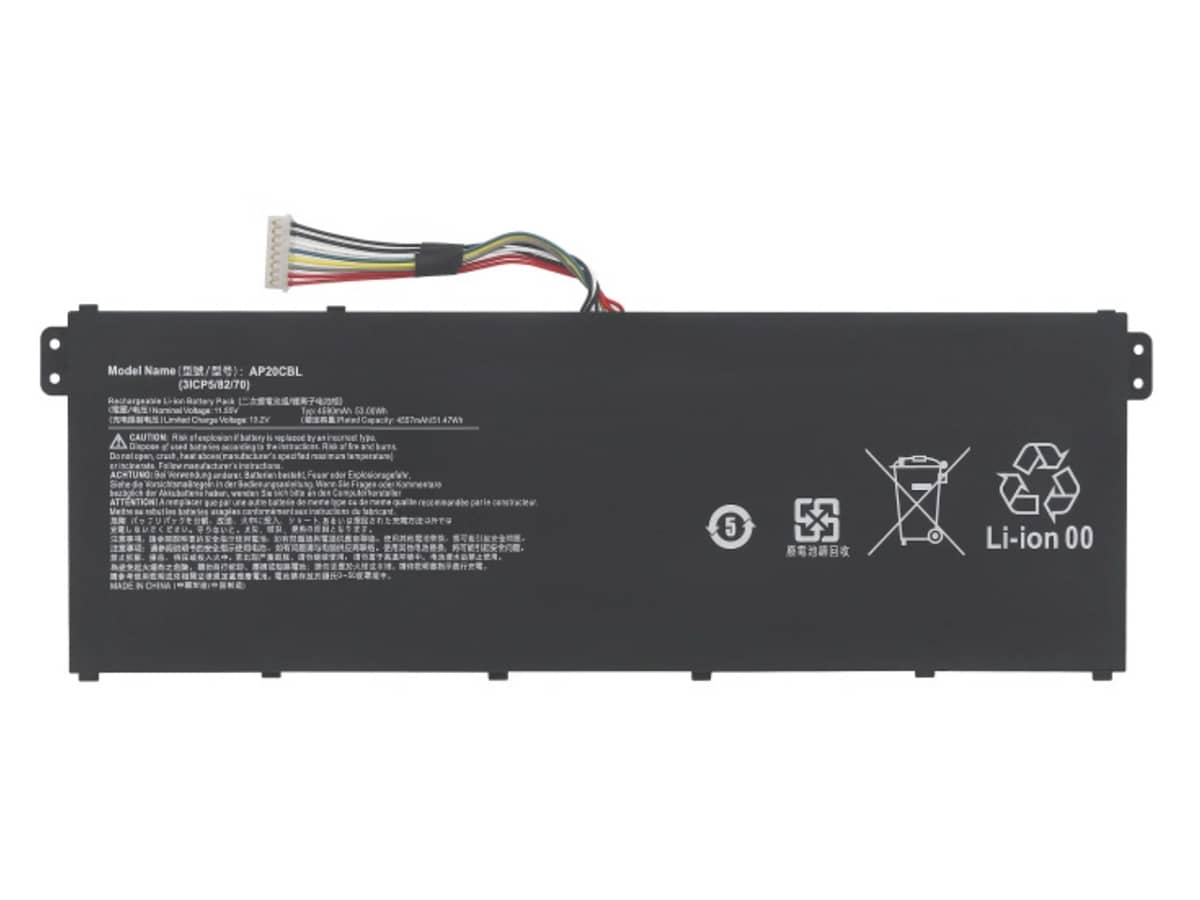 11.5V 53Wh Laptop Akku für ACER AP20CBL