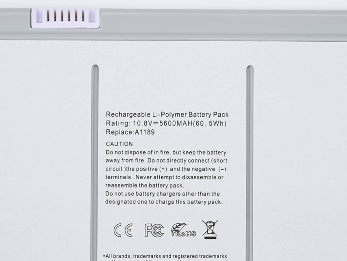 (Bild für) 10.8V 60.5Wh Laptop Akku für APPLE 020-5091-A