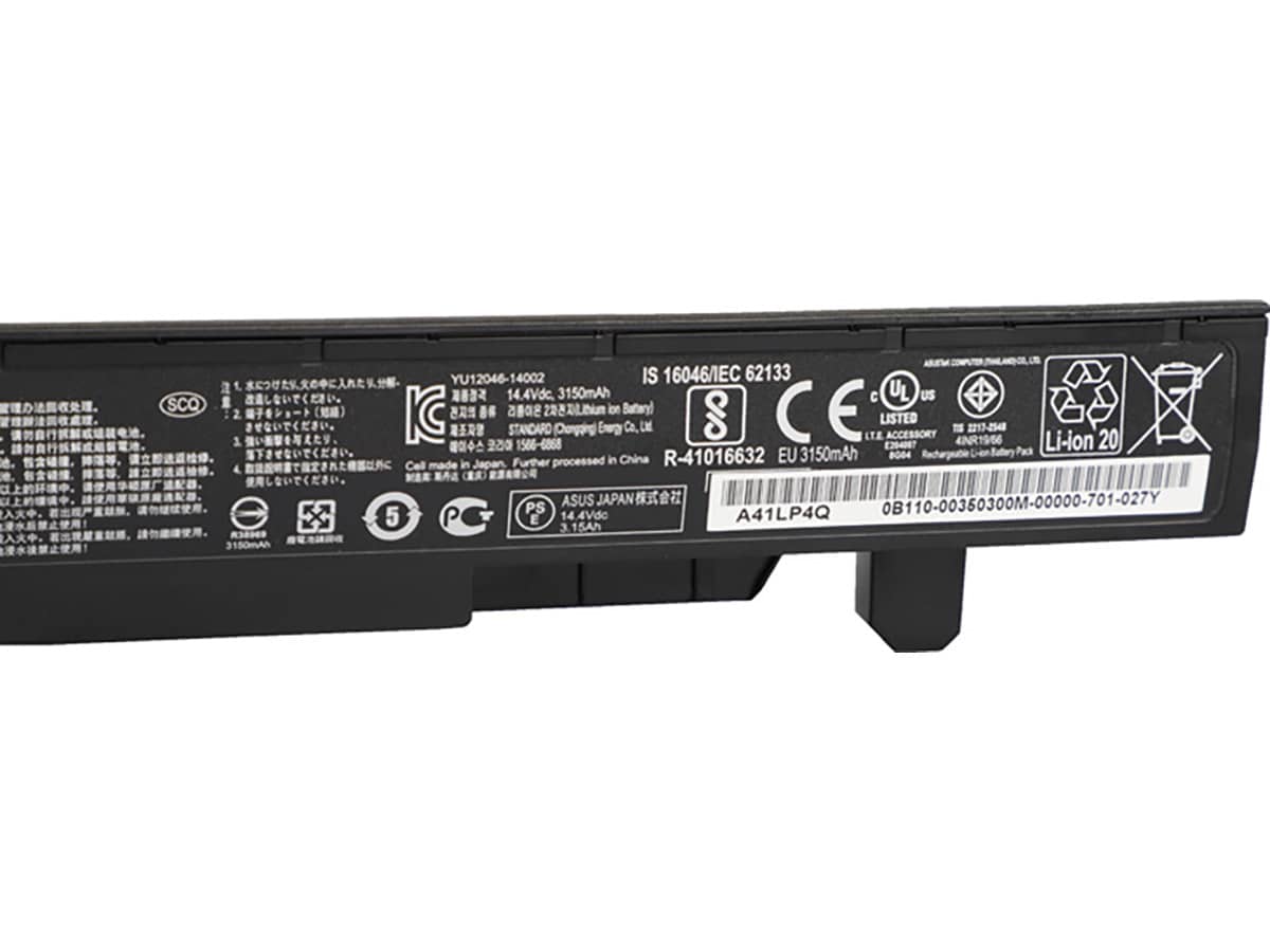 (Bild für) 14.4V 14.8Wh Laptop Akku für ASUS 0B110-00350000