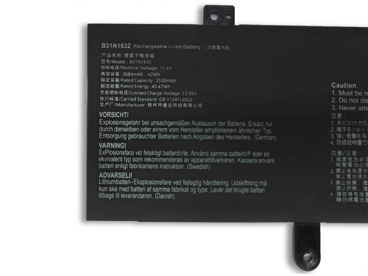 (Bild für) 11.52V 42Wh Laptop Akku für ASUS 0B200-02540300