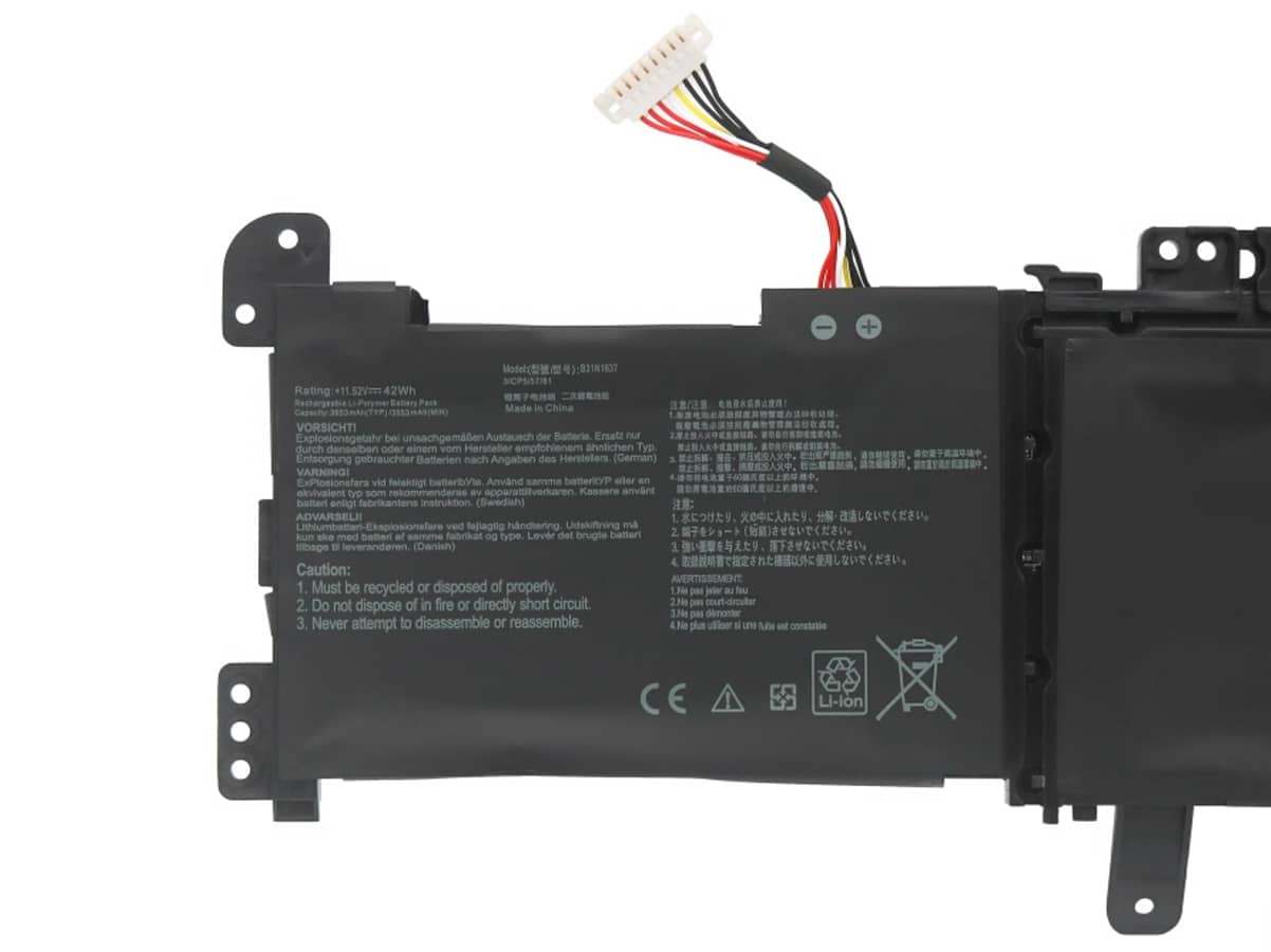 (Bild für) 11.52V 42Wh Laptop Akku für ASUS 0B200-02590100