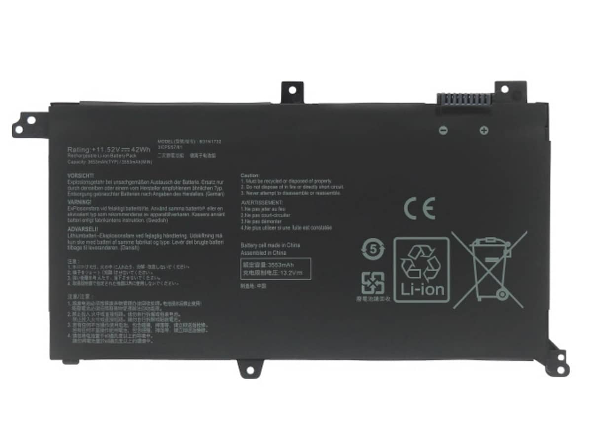 11.52V 42Wh Laptop Akku für ASUS 0B200-02960000
