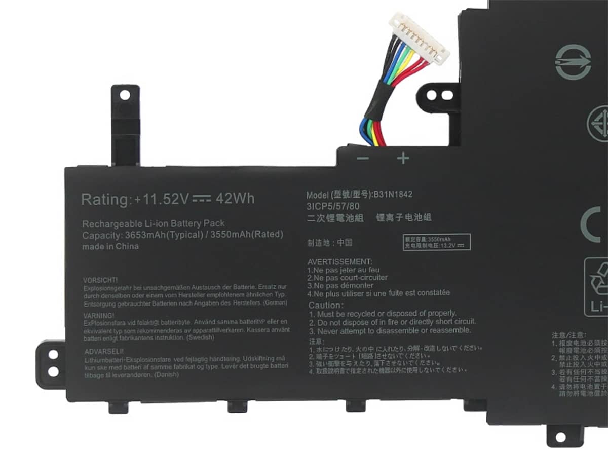 (Bild für) 11.52V 42Wh Laptop Akku für ASUS 0B200-03440000