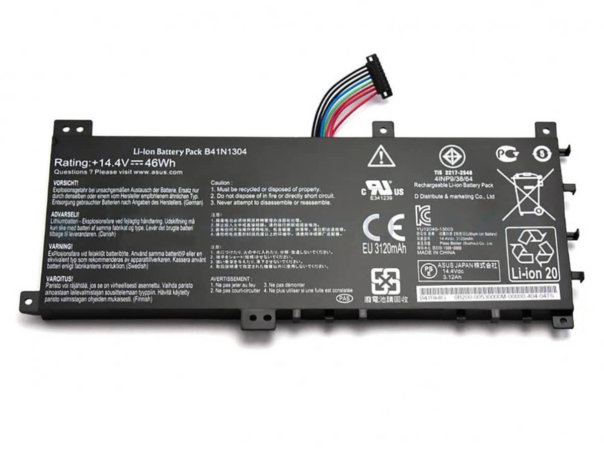 14.4V 46Wh Laptop Akku für ASUS 0B200-00530000