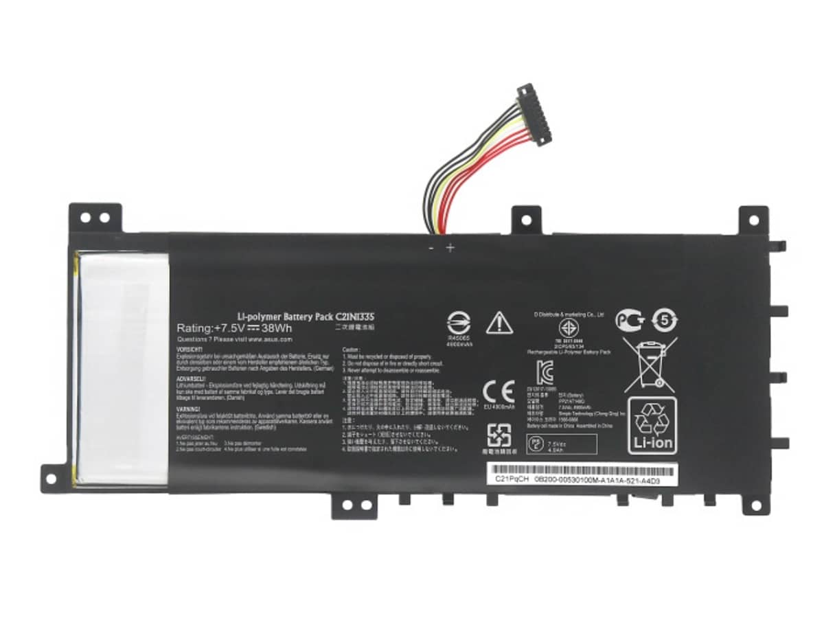 7.5V 38Wh Laptop Akku für ASUS 0B200-00530100