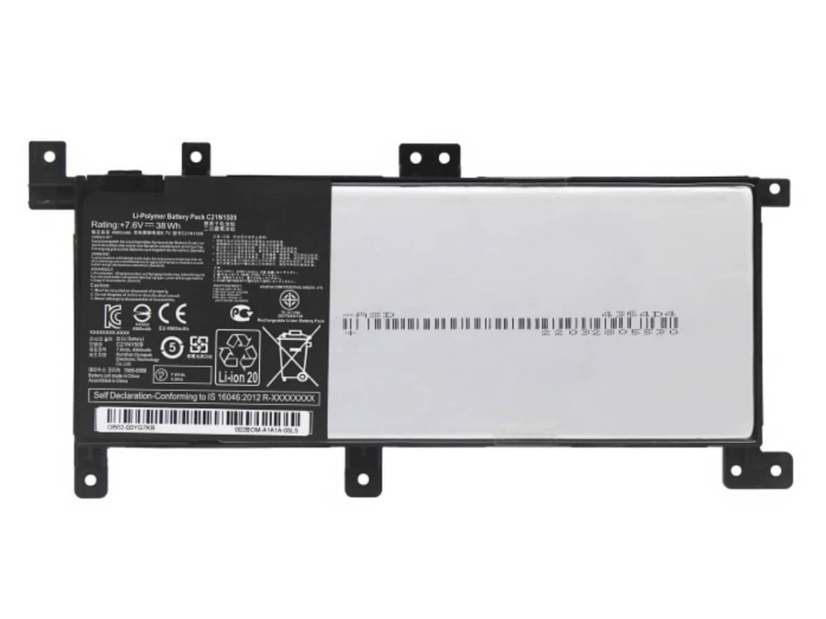 7.6V 38Wh Laptop Akku für ASUS 0B200-01750000
