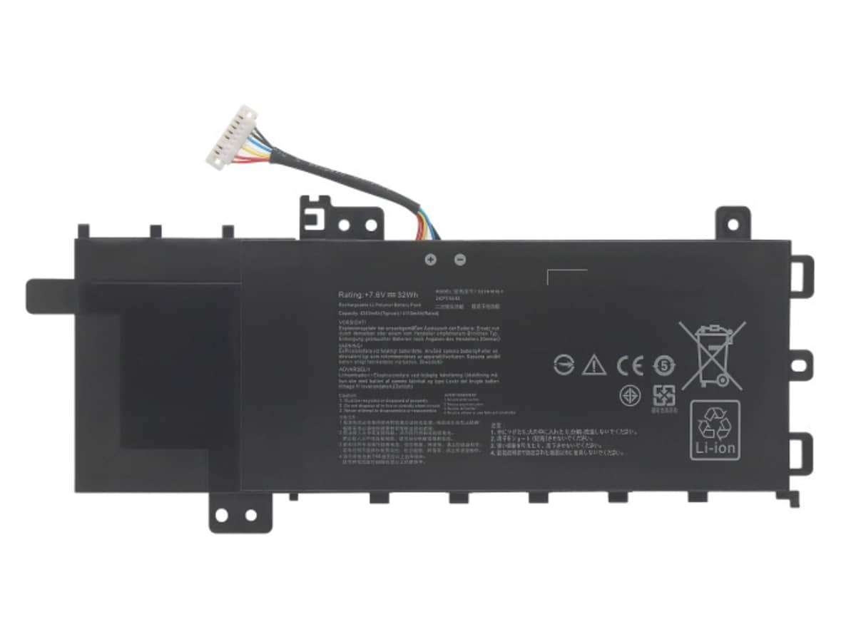 7.6V 38Wh Laptop Akku für ASUS 0B200-03190600