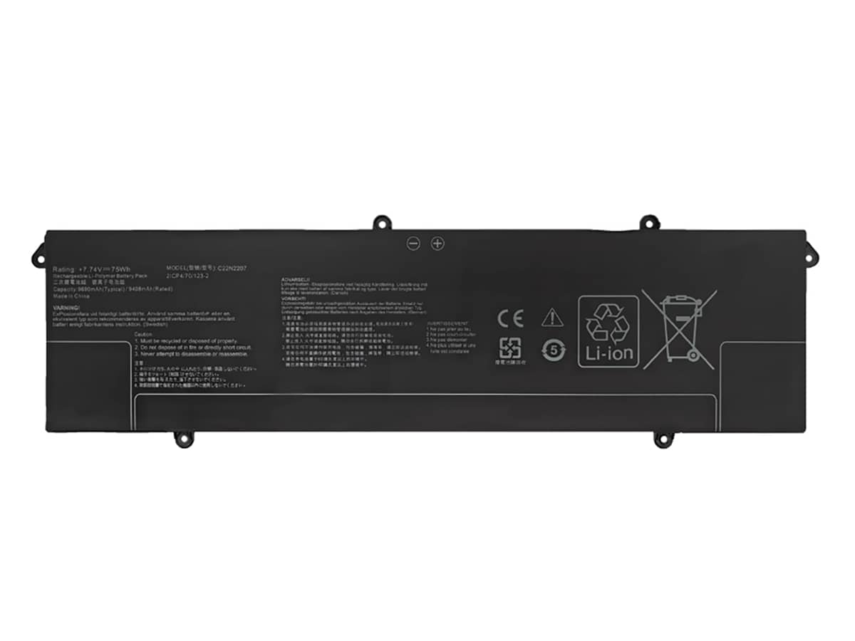 7.74V 75Wh Laptop Akku für ASUS 0B200-04340000