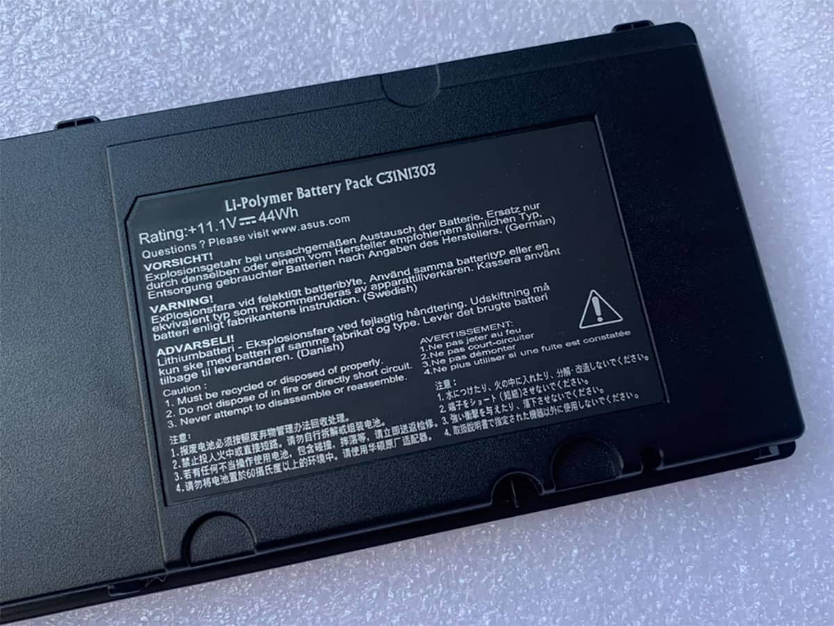 (Bild für) 11.1V 44Wh Laptop Akku für ASUS 0B200-00470100