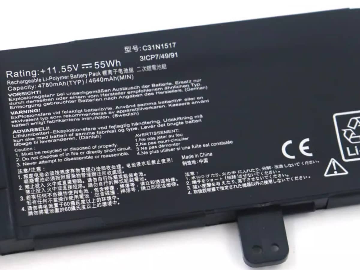 (Bild für) 11.55V 55Wh Laptop Akku für ASUS 0B200-01840100