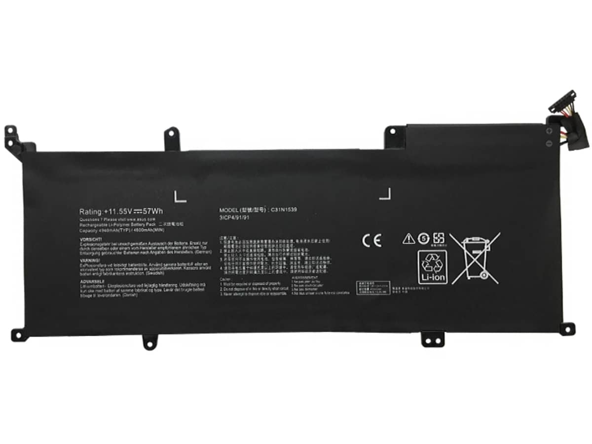 11.55V 57Wh Laptop Akku für ASUS 0B200-01180200