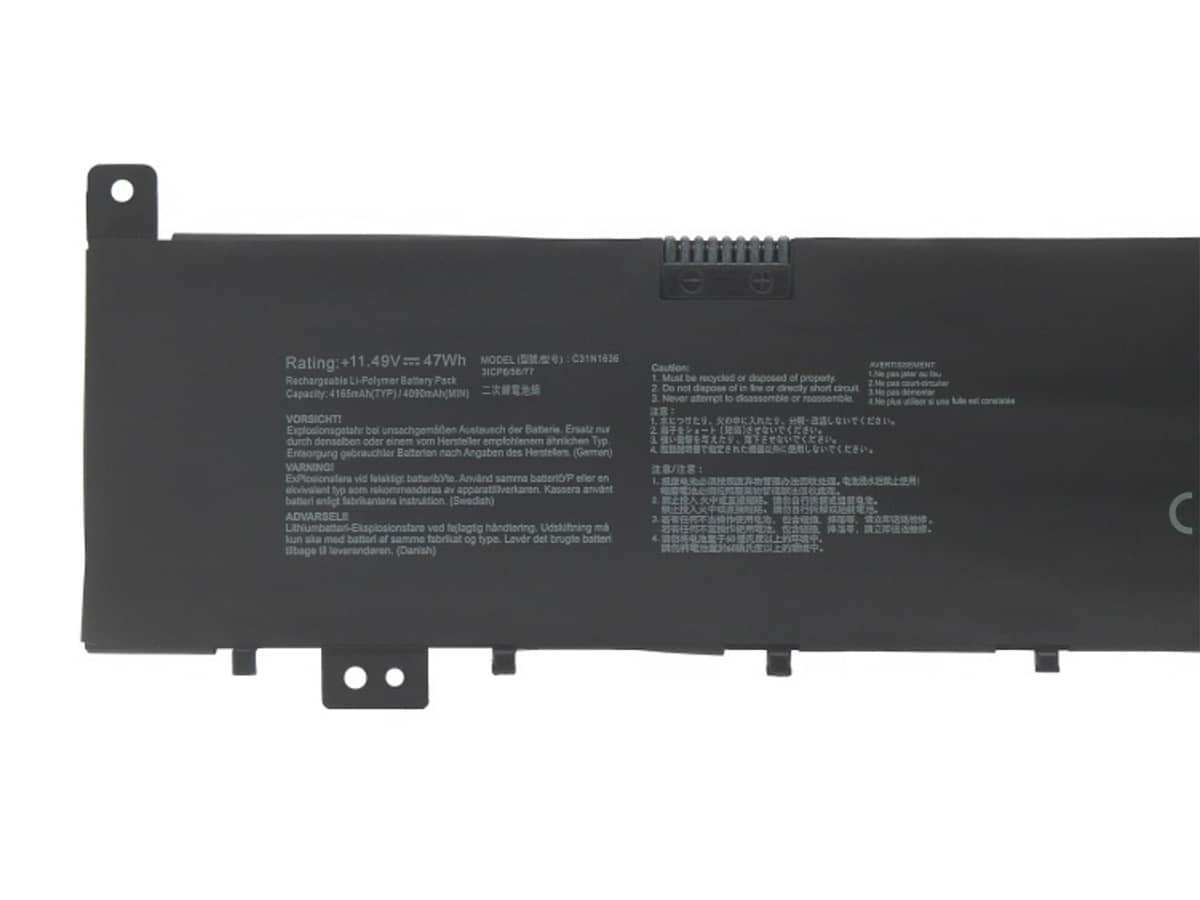 (Bild für) 11.49V 47Wh Laptop Akku für ASUS 0B200-02580100