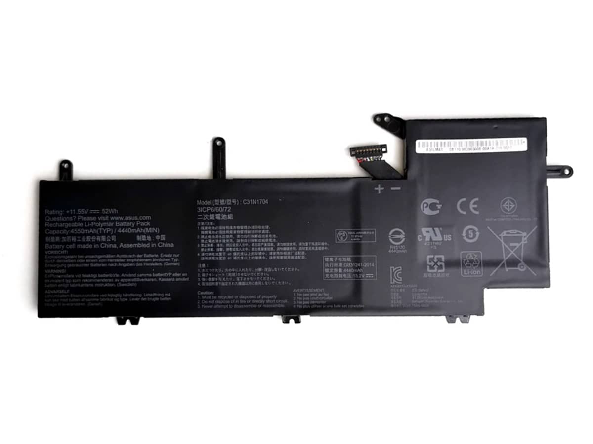 11.55V 52Wh Laptop Akku für ASUS 0B200-02650000