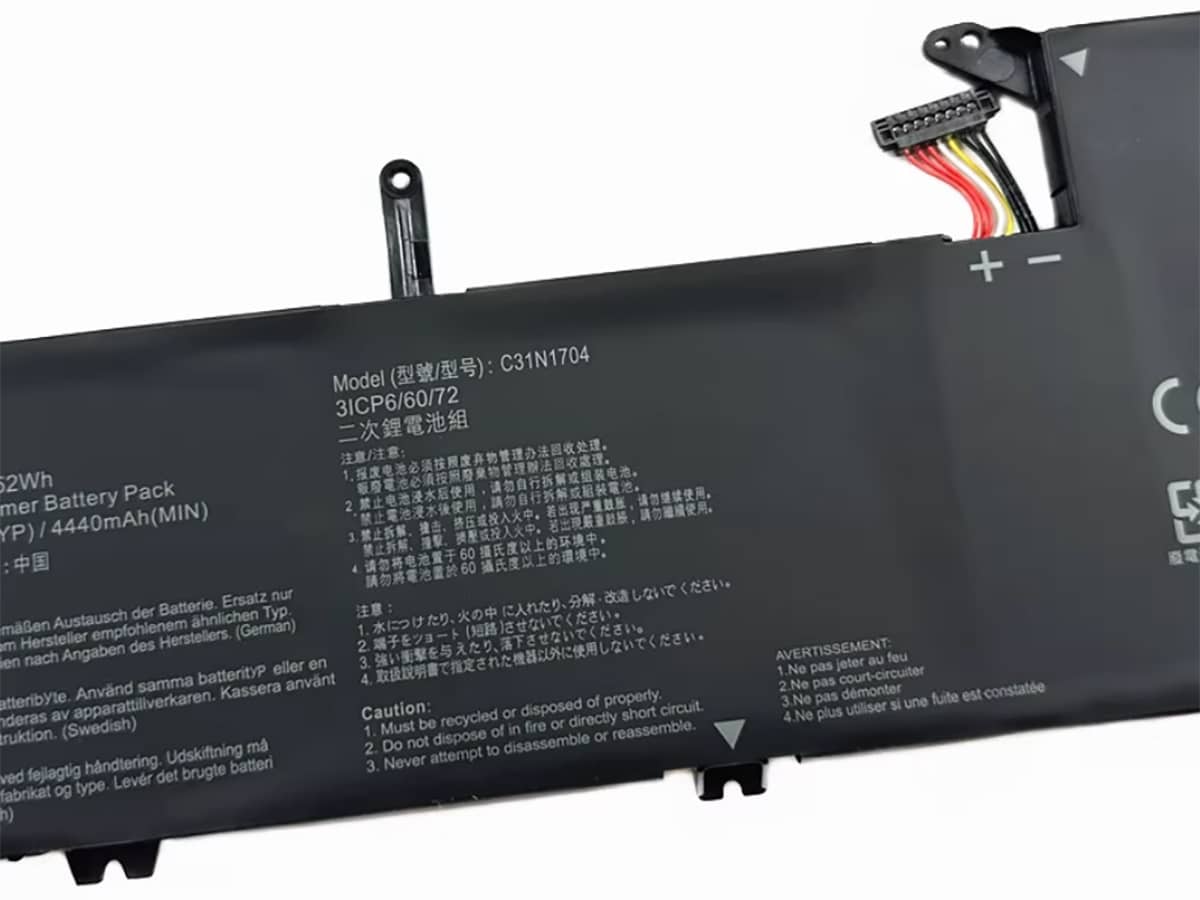 (Bild für) 11.55V 52Wh Laptop Akku für ASUS 0B200-02650000