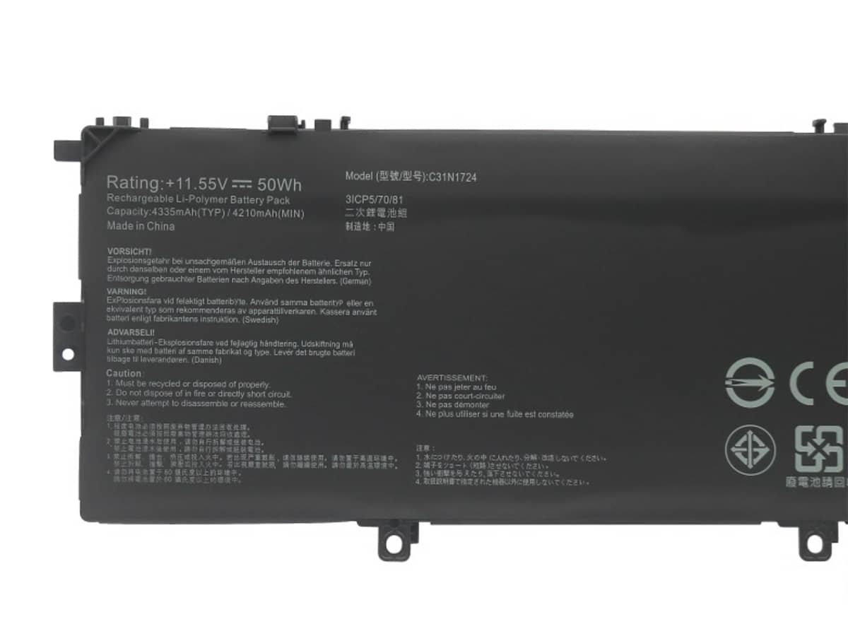 (Bild für) 11.55V 50Wh Laptop Akku für ASUS 0B200-02760400