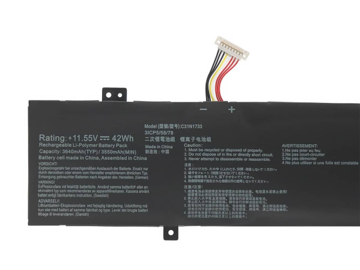 (Bild für) 11.55V 42Wh Laptop Akku für ASUS 0B200-02970100