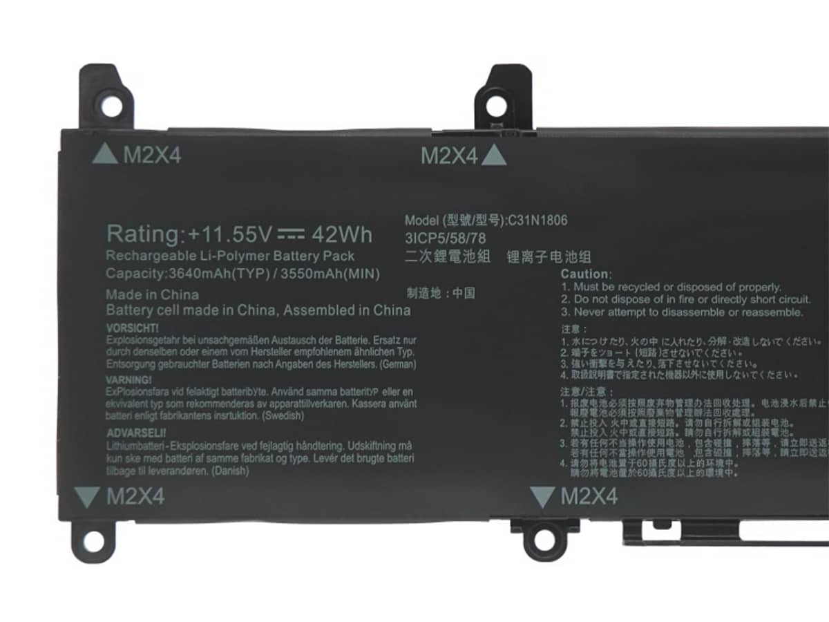 (Bild für) 11.55V 42Wh Laptop Akku für ASUS 0B200-03030000