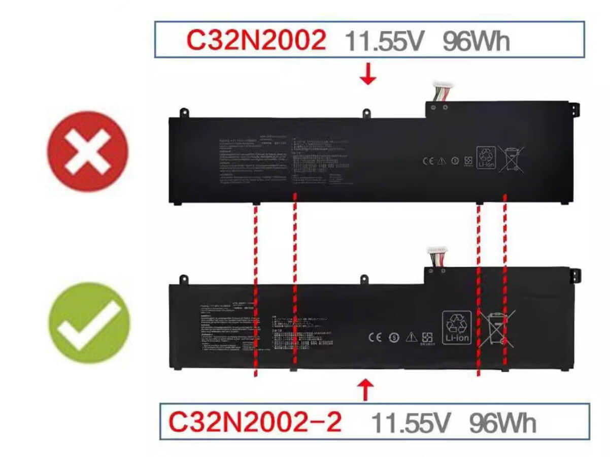 11.55V 96Wh Laptop Akku für ASUS 0B200-04230000
