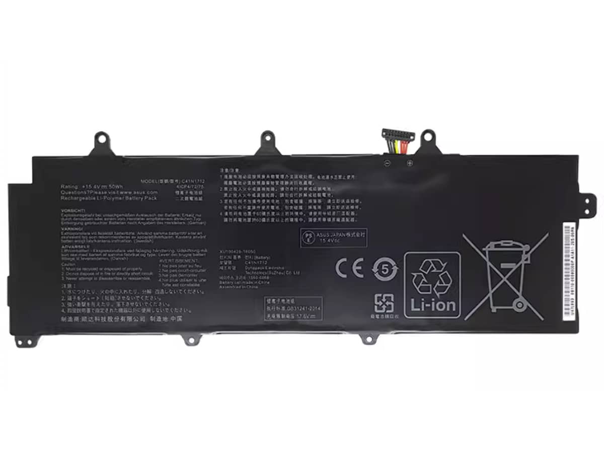 15.4V 50Wh Laptop Akku für ASUS 0B200-02380200
