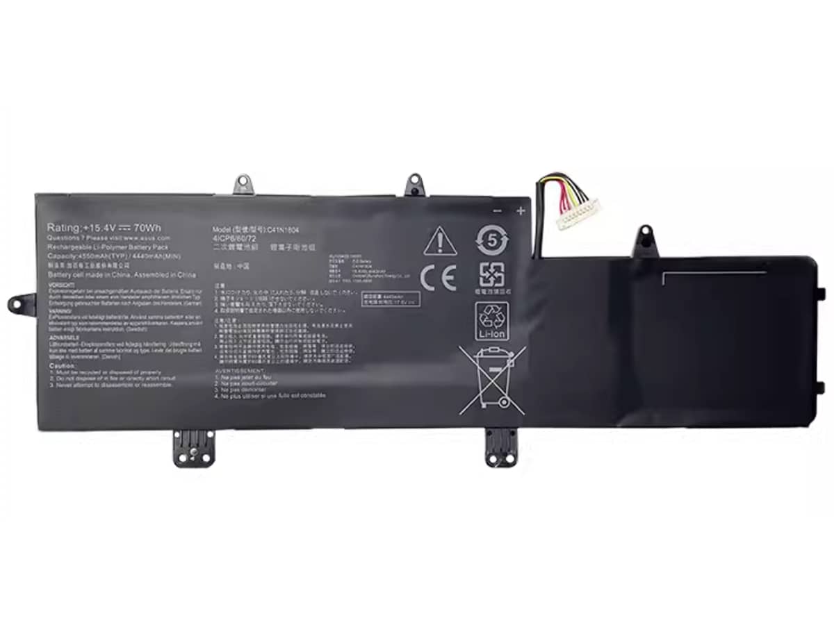15.4V 70Wh Laptop Akku für ASUS 0B200-02980100