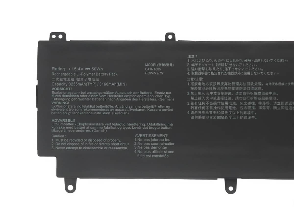 (Bild für) 15.4V 50Wh Laptop Akku für ASUS 0B200-03020000