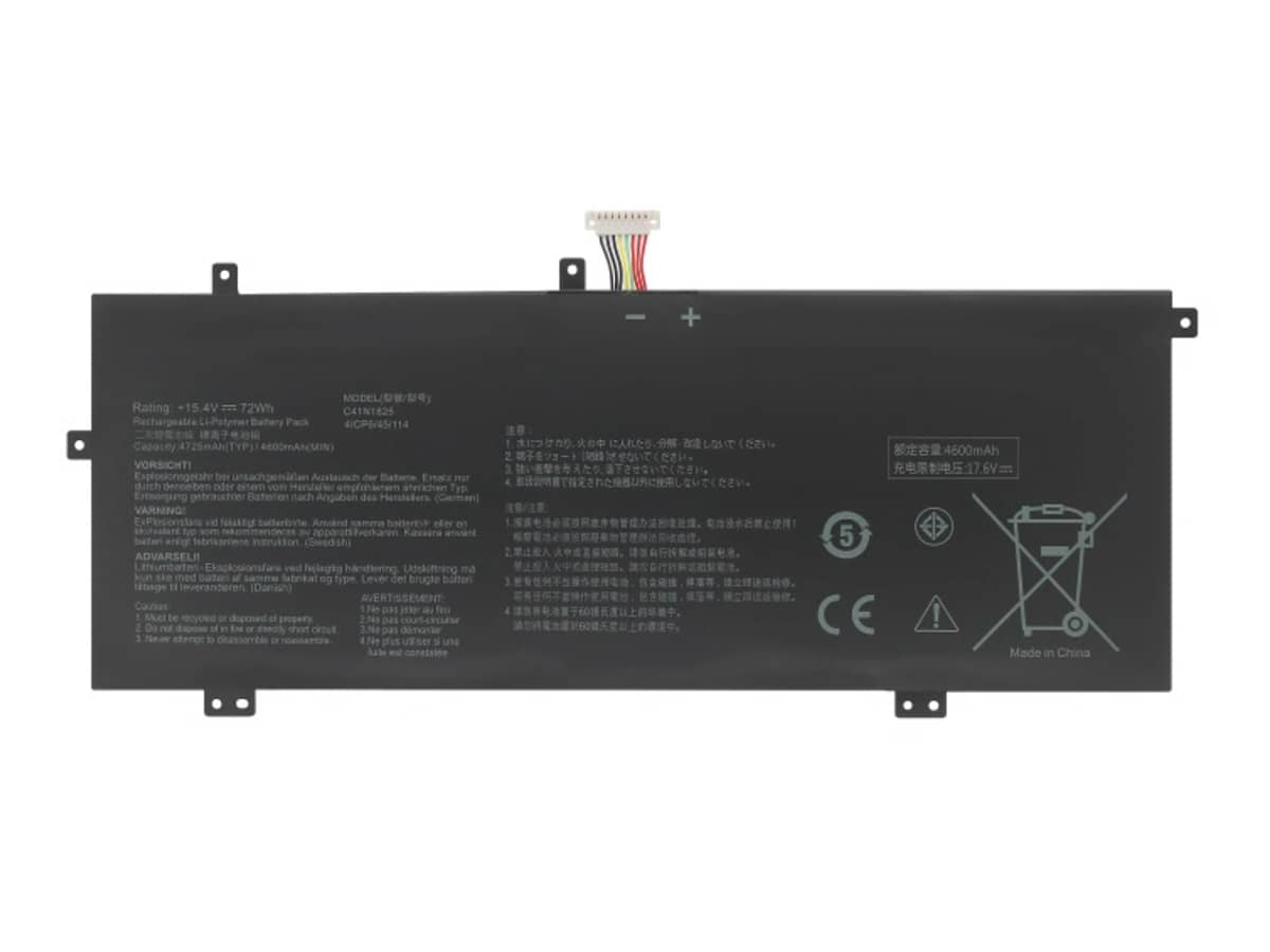 15.4V 72Wh Laptop Akku für ASUS 0B200-03250000