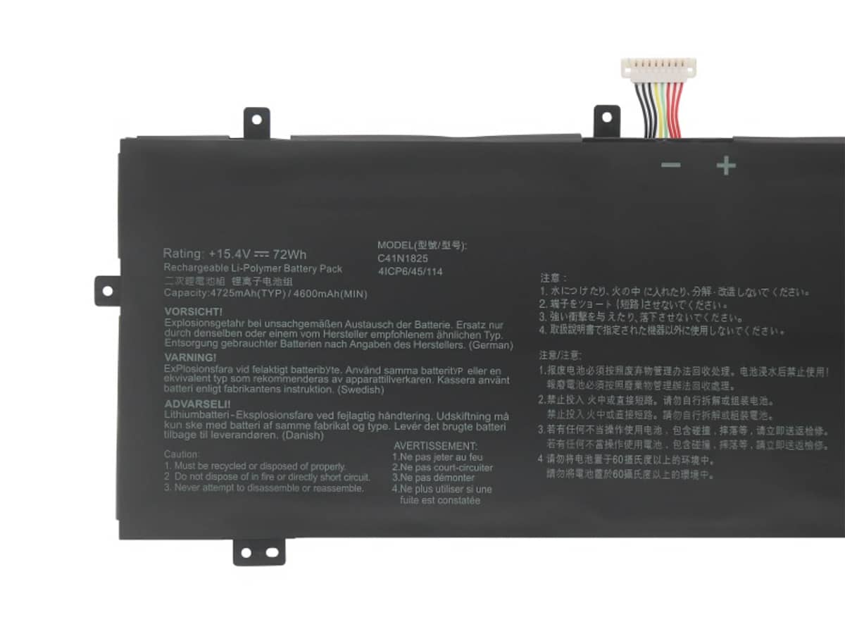 (Bild für) 15.4V 72Wh Laptop Akku für ASUS 0B200-03250000
