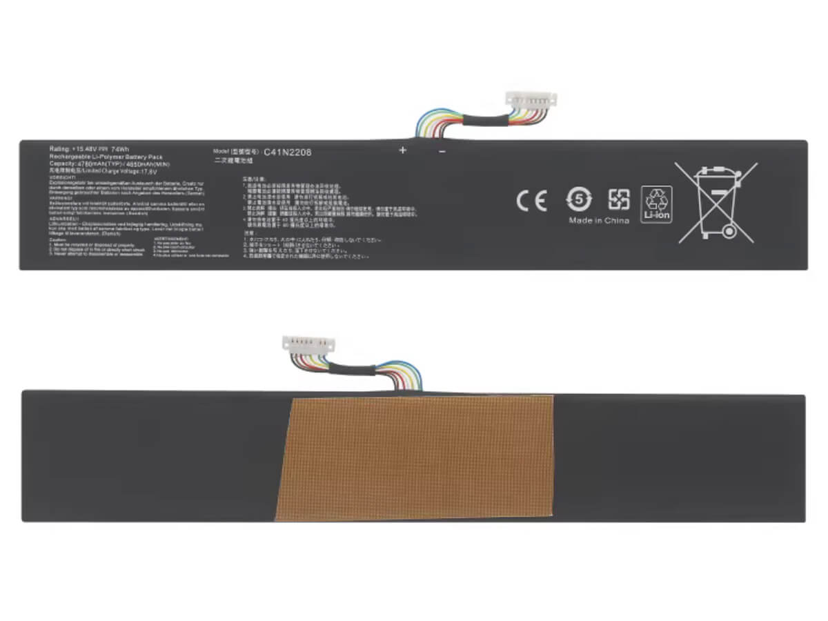 (Bild für) 15.48V 74Wh Laptop Akku für ASUS 0B200-04350000