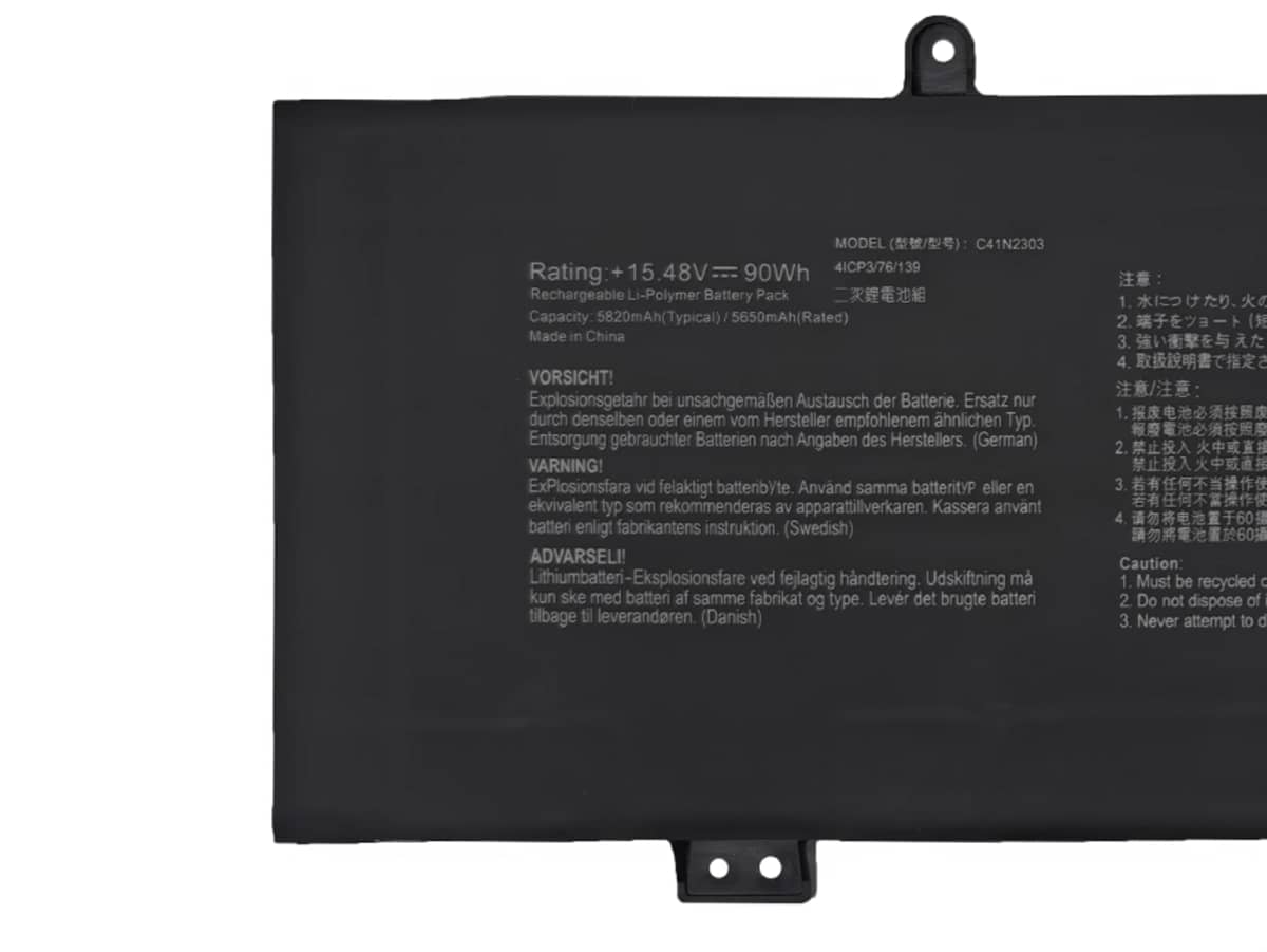 (Bild für) 15.48V 90Wh Laptop Akku für ASUS 0B200-04450000