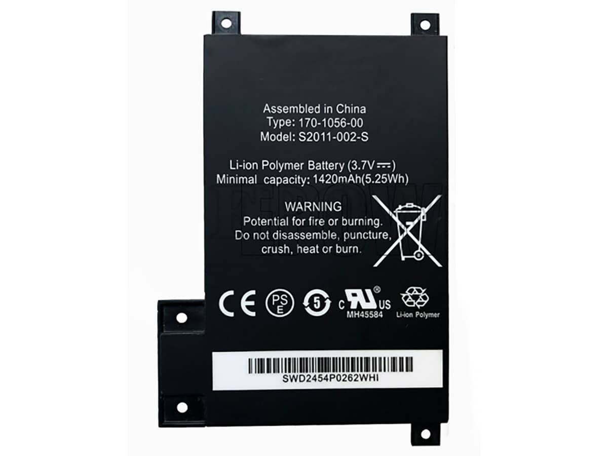 3.7V 5.25Wh Laptop Akku für AMAZON 170-1056-00