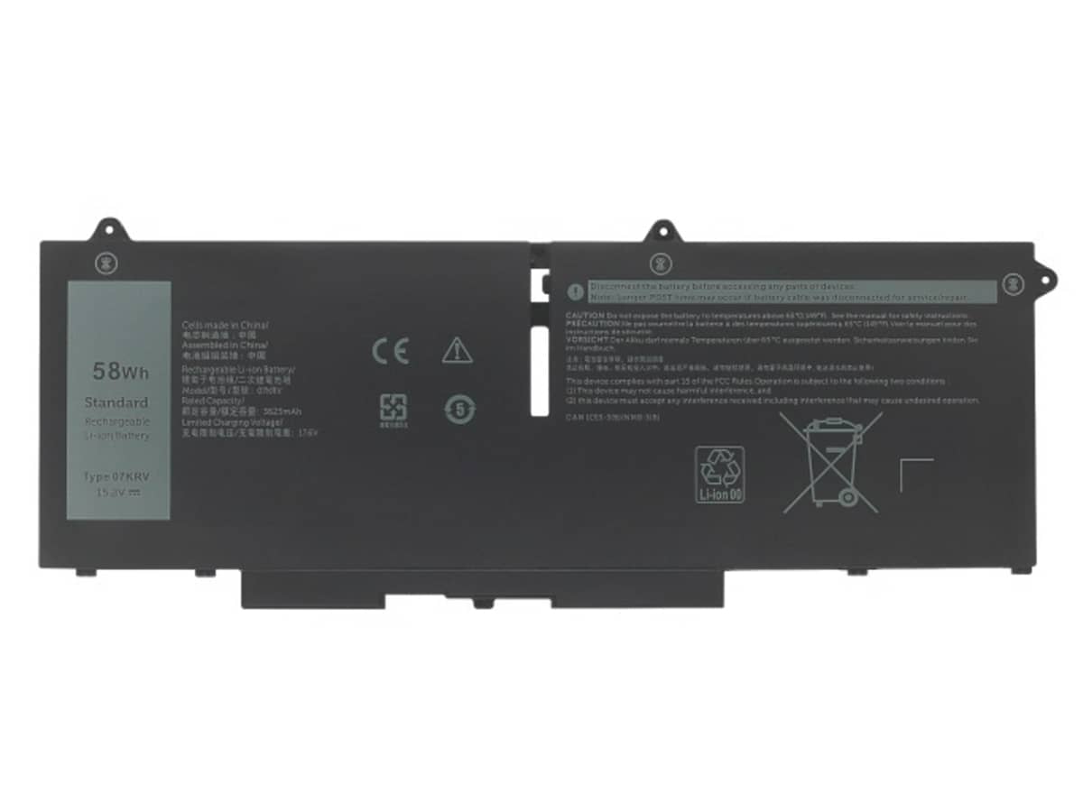 15.2V 58Wh Laptop Akku für Dell 007KRV