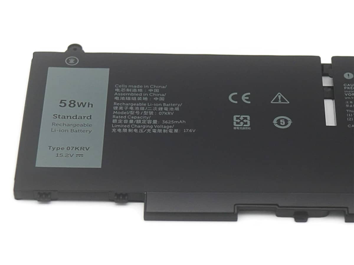 (Bild für) 15.2V 58Wh Laptop Akku für Dell 007KRV