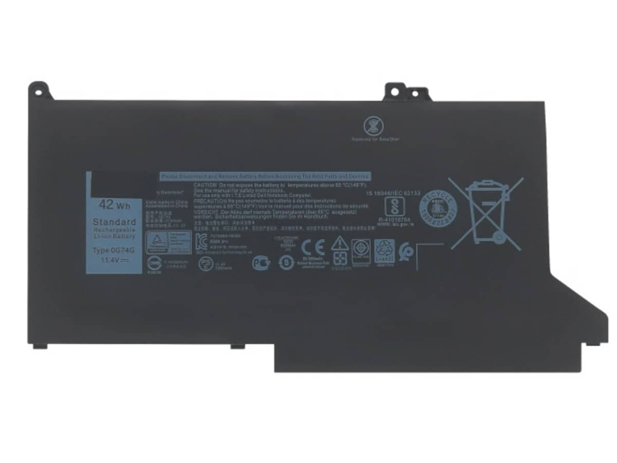 11.4V 42Wh Laptop Akku für Dell 02PFPW