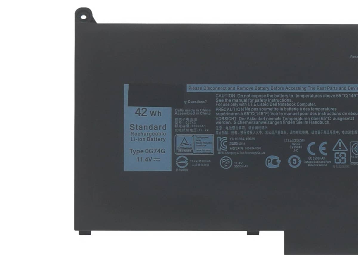 (Bild für) 11.4V 42Wh Laptop Akku für Dell 02PFPW