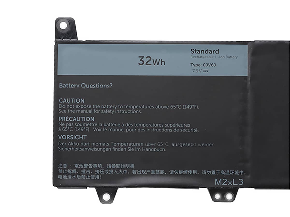 (Bild für) 7.6V 32Wh Laptop Akku für Dell 00JV6J