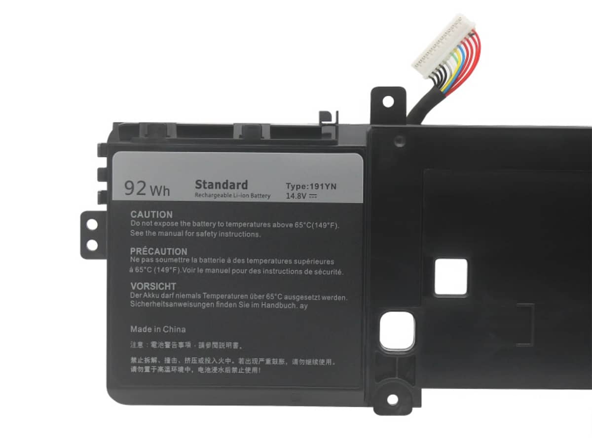 (Bild für) 14.8V 92Wh Laptop Akku für Dell 191YN