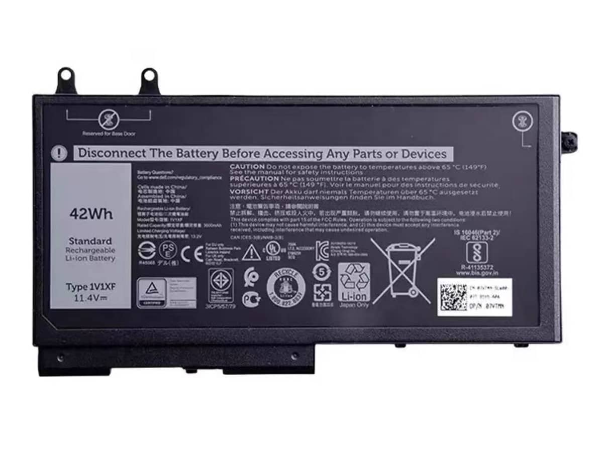 11.4V 42Wh Laptop Akku für Dell 0RF7WM