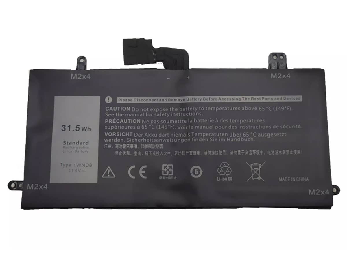 11.4V 31.5Wh Laptop Akku für Dell 1WND8