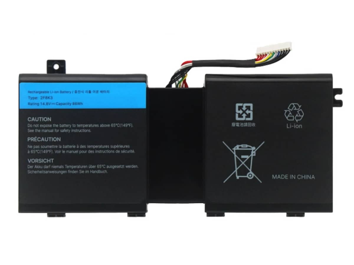 14.8V 86Wh Laptop Akku für Dell 02F8K3