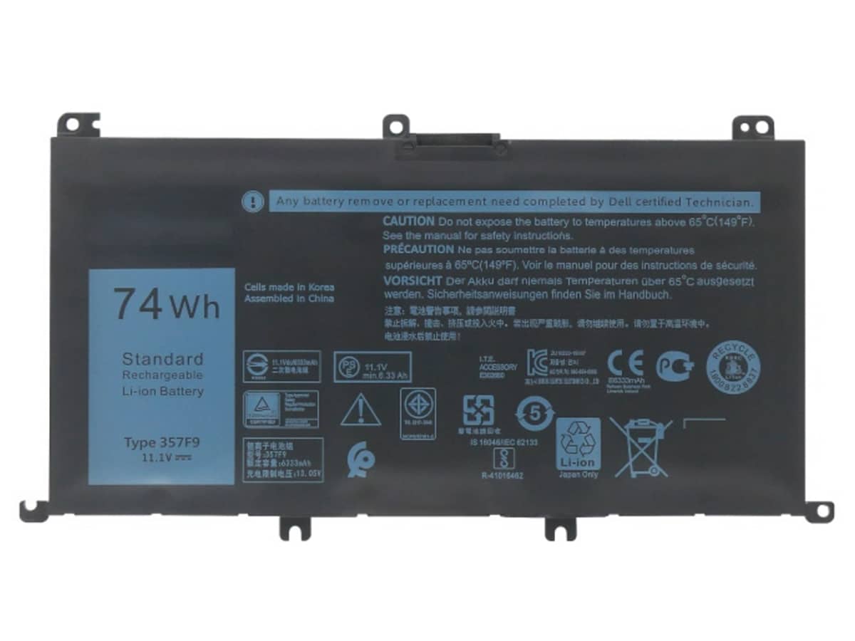 11.1V 74Wh Laptop Akku für Dell 071JF4