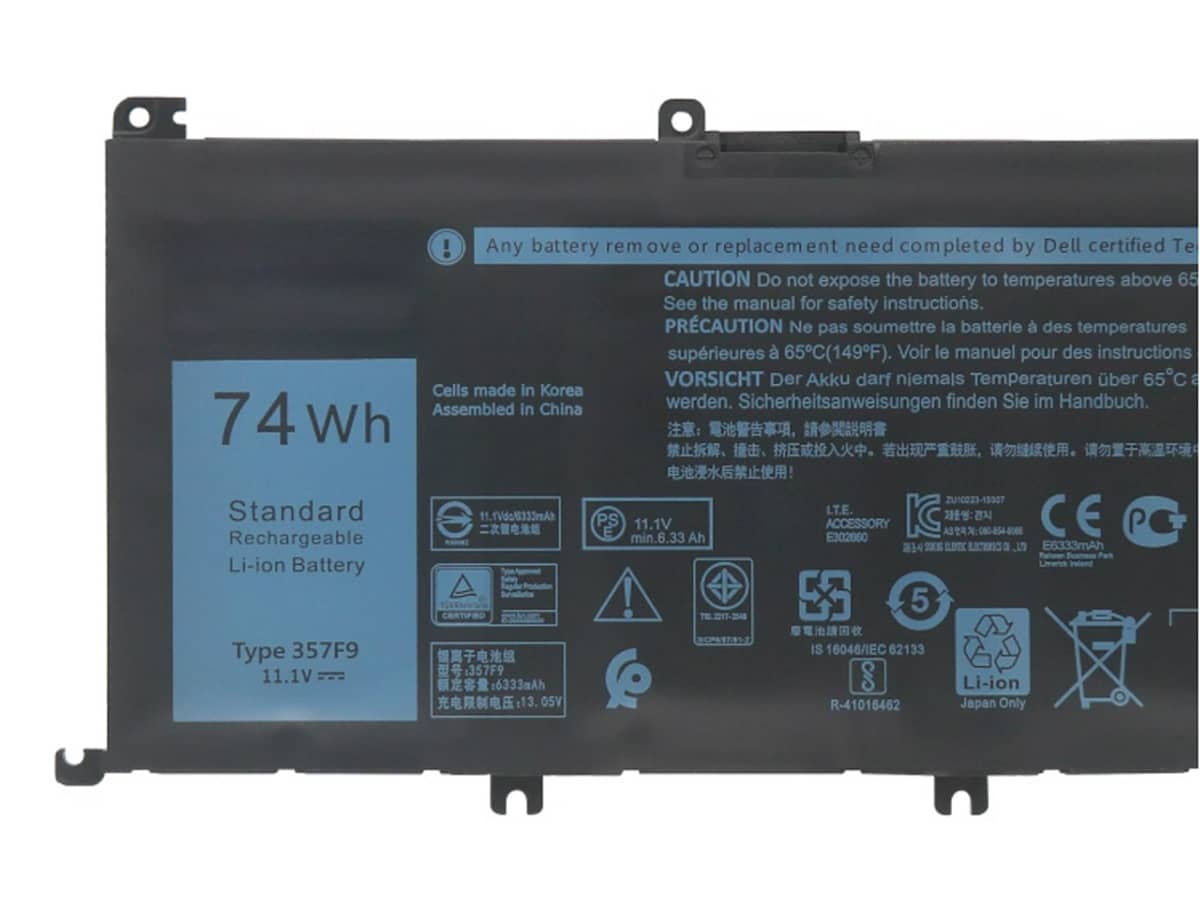 (Bild für) 11.1V 74Wh Laptop Akku für Dell 071JF4