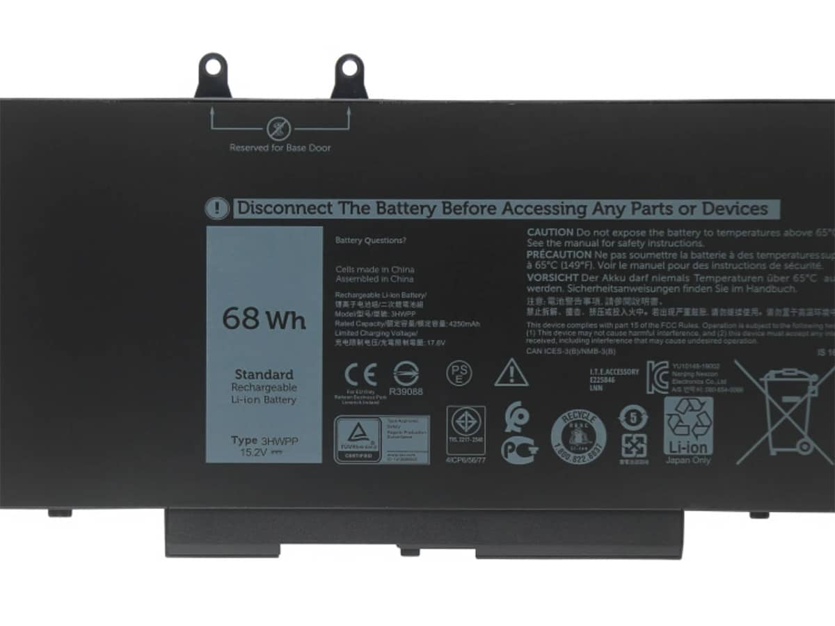 (Bild für) 15.2V 68Wh Laptop Akku für Dell 1WJT0
