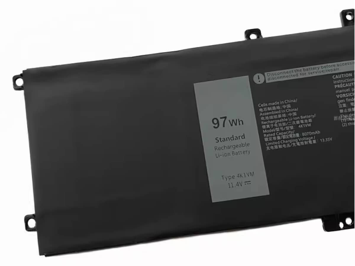 (Bild für) 11.4V 97Wh Laptop Akku für Dell 4K1VM