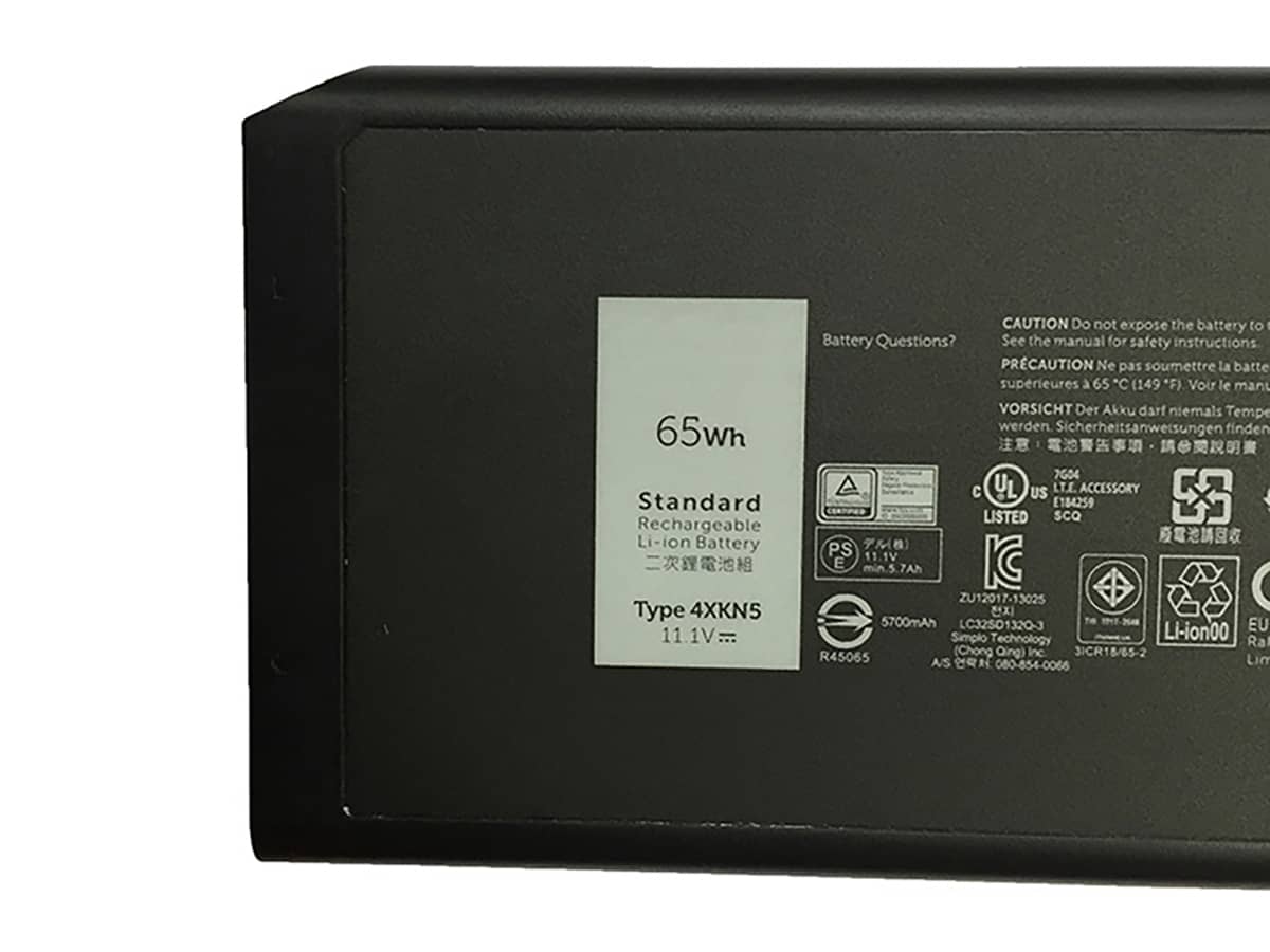 (Bild für) 11.1V 65Wh Laptop Akku für Dell 04XKN5