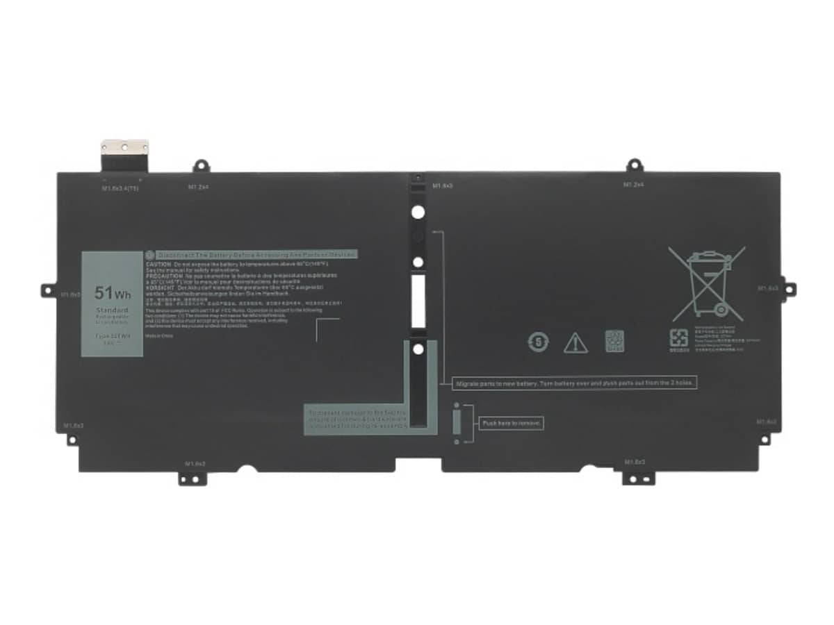 7.6V 51Wh Laptop Akku für Dell 00FDRT