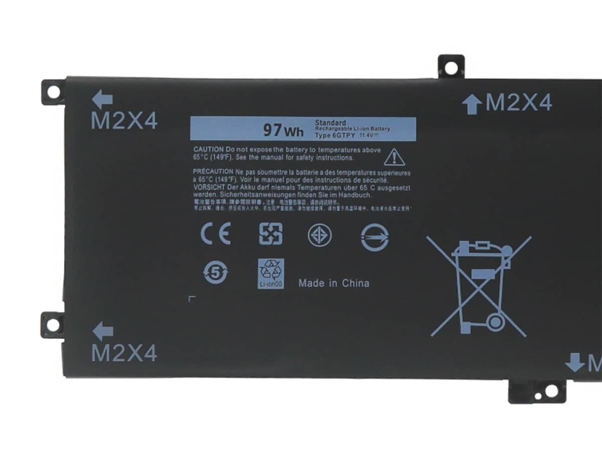 (Bild für) 11.4V 97Wh Laptop Akku für Dell 6GTPY