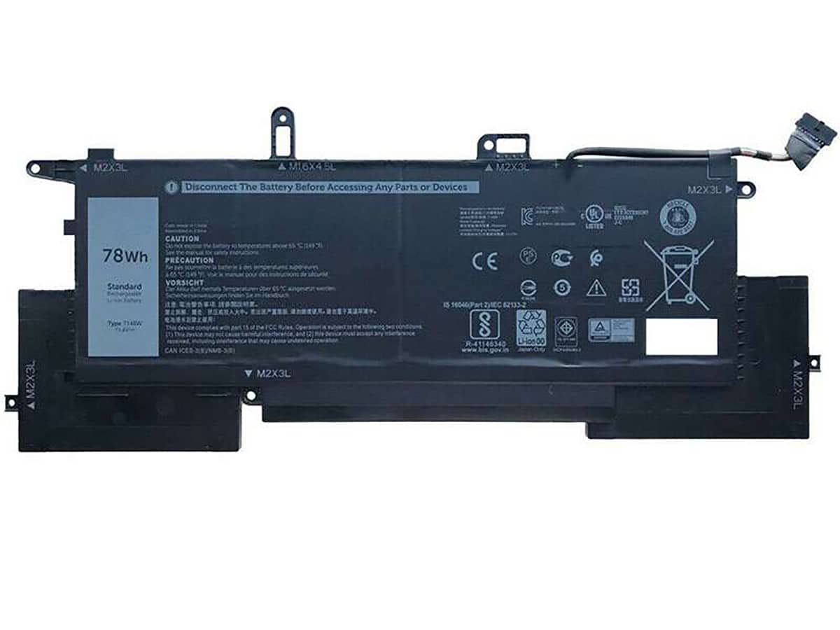11.4V 78Wh Laptop Akku für Dell 02K0CK